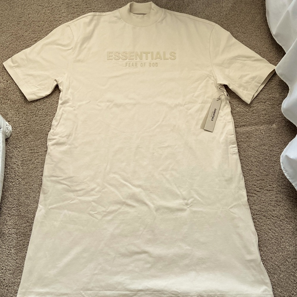 Essentials Fear Of God T Shirt dress